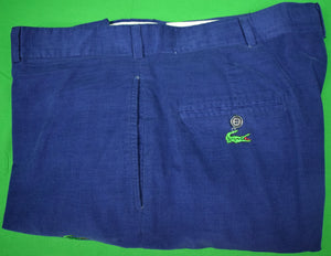 "O'Connell's Pinwale Royal Blue Cords w/ Embroidered Alligators" Sz 40 (SOLD)