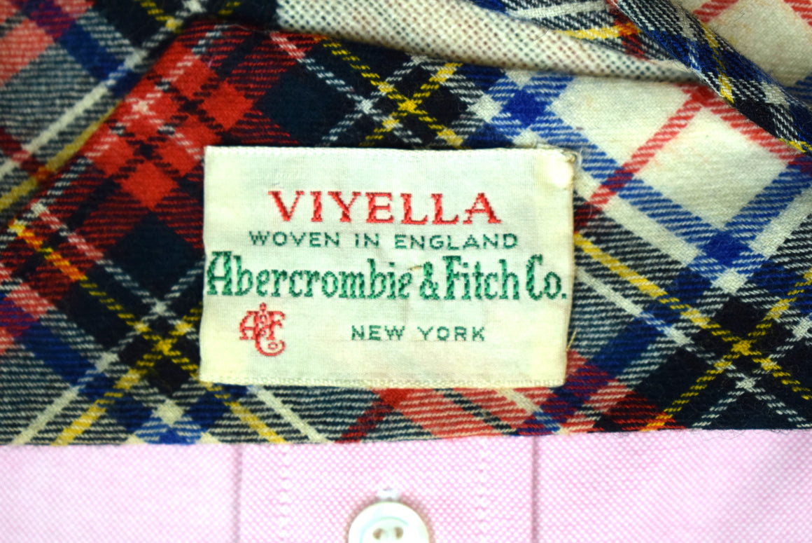 Abercrombie & Fitch Viyella Dress Stewart Tartan Wool Tie
