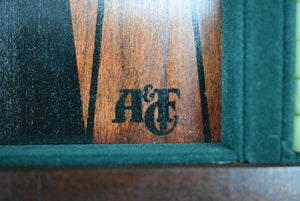 "Abercrombie & Fitch c1980s Backgammon Board Set"