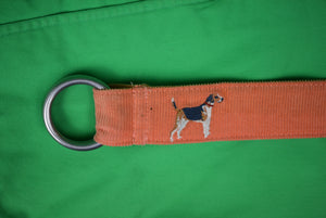 Polo Ralph Lauren Melon Corduroy w/ Spaniel Embroidery D-RIng Belt