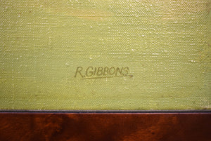Ruth Gibbons English Steeplechase Acrylic On Canvas