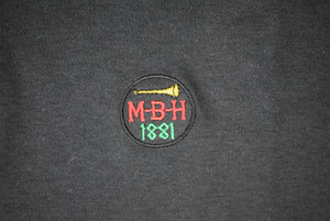 Meadow Brook Hunt Club Black Cotton Polo Shirt Sz XL (DEADSTOCK)
