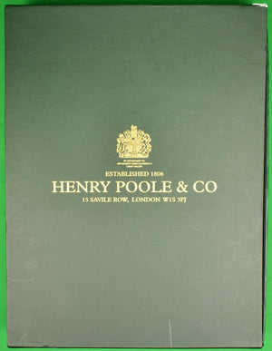 "Henry Poole 15 Savile Row Pinstripe Spread Collar/ French Cuff Dress Shirt" (New in Box!) Sz: 16-35