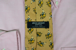 Brooks Brothers English Silk Polo Player Tie