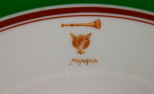 "Pair x Myopia Hunt Club Syracuse China Soup Bowls"
