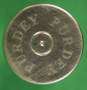 "Purdey Cartridge Flask In Steel w/ Gift Box"