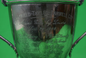 "Chatfield-Taylor-Farewell c1902 Polo Trophy Silver Plate Cup"