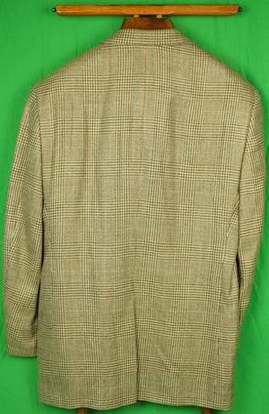 "Brooks Brothers Silk/ Linen Glen Plaid Sport Jacket" Sz 42R (SOLD)