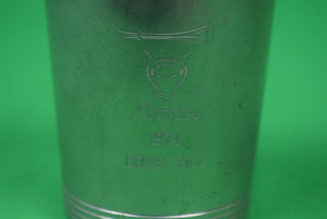 Myopia Hunt Club c1974 Cons. 2nd Pewter Golf Trophy Cup