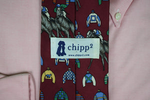 Chipp #2 Burg Jockey Silk Tie