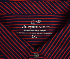 "Vineyard Vines Edgartown Polo S/S Shirt" Sz: XXL (New w/ VV Tag)