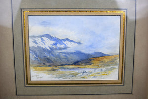 Dalnaspidal Scottish Landscape Watercolour