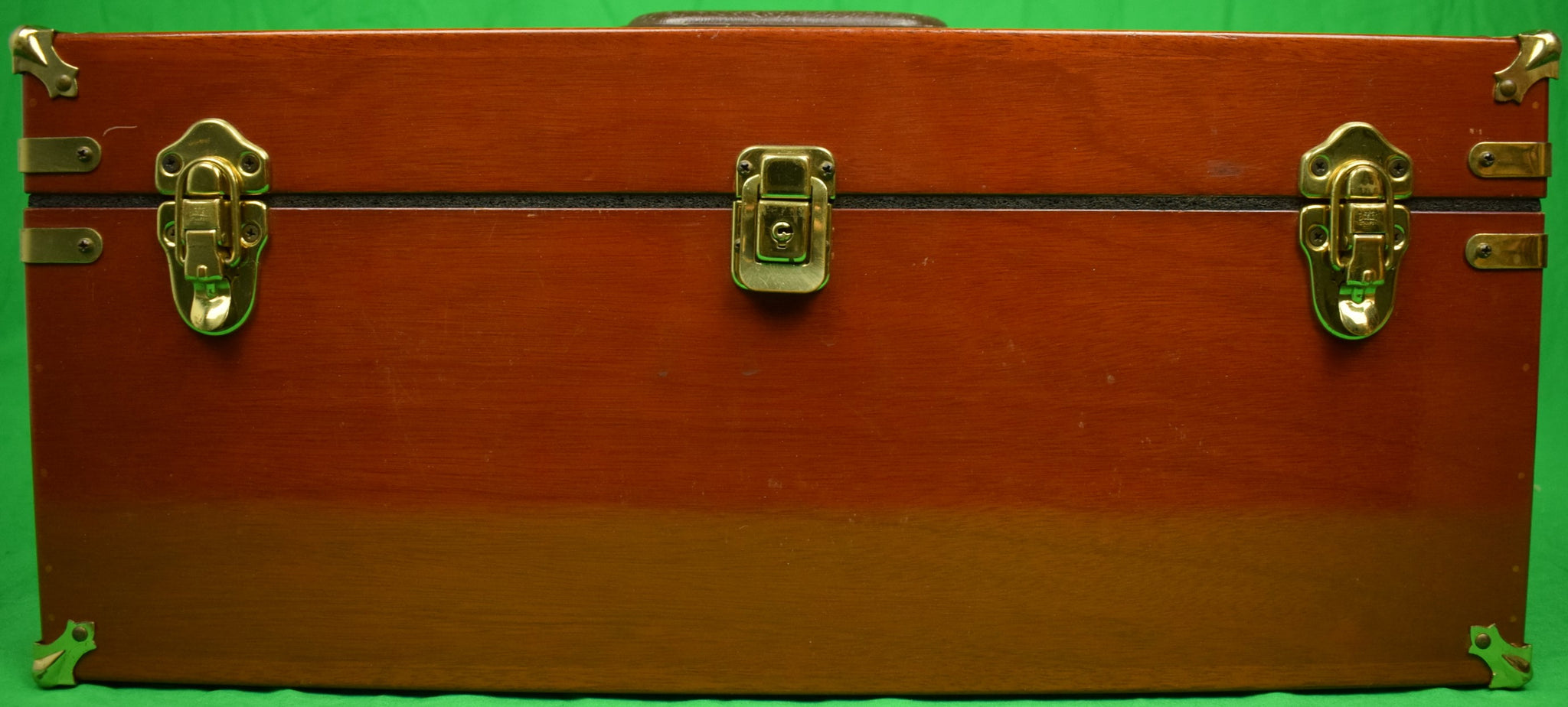 abercrombie and fitch fishing tackle box Abercrombie & Fitch De Luxe Mahogany Tackle Box w/ Royal Stewart Tart