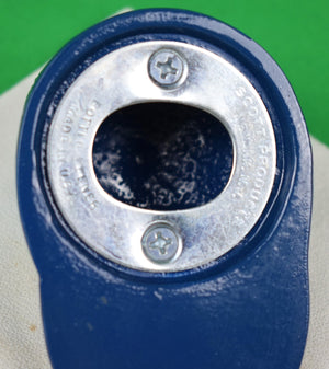 Jockey Cap Royal Blue w/ White Ribbon Bottle Opener (New/ Old Stock)