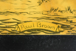 "Brooks Brothers x Paul Brown Sportsman's Bag Cocktail Tray"