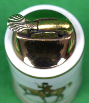 Abercrombie & Fitch x Cyril Gorainoff Porcelain Fox-Hunter w/ Evans Brass Lighter