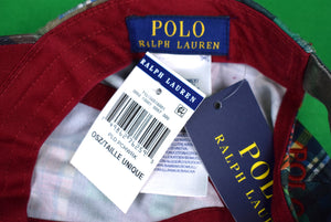 Polo Ralph Lauren Patchwork Camo/ Plaid Cap (New w/ RL Tags)