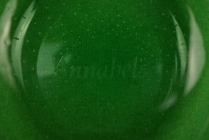 "Annabel's Mayfair London Bubble Glass Ashtray" (SOLD)