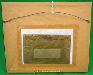 Rex Whistler Designed "Post Office c1937 Greetings Telegram"
