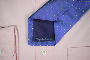 Ralph Lauren Purple Label Pin Dot Italian Silk Tie (New w/ RL $195 Tag)