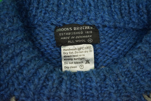 Brooks Brothers Danish Fair Isle Sweater Sz XL