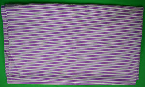 "Purple/ Black & White Stripe Broadcloth Shirting Fabric"