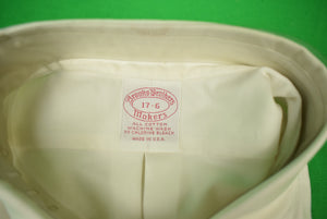 "Brooks Brothers White OCBD Shirt" Sz 17-6 (DEADSTOCK x 2 w/ BB Tags!) (SOLD)