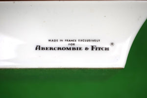 "Abercrombie & Fitch Limoges Porcelain Fox-Hunt Ashtray"