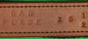 Hand-Needlepoint Repp Stripe Burg/ Olive & Navy Belt