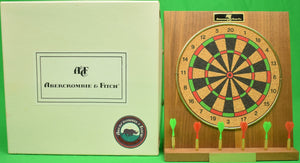 Abercrombie & Fitch Mini-Executive Dart Board (New in A&F Box!)