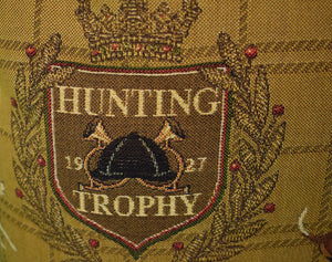 Fox-Hunting Trophy Pillow (New w/ Tag!)