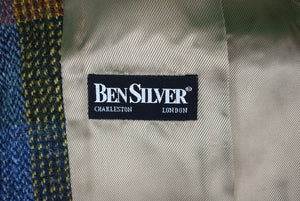 "Ben Silver Patch Harris Tweed Vest" Sz 40 Reg (SOLD)