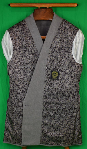 "Chipp Cavalry Twill D/B Suit w/ Brown Paisley Lining" Sz 39 Reg (SOLD)