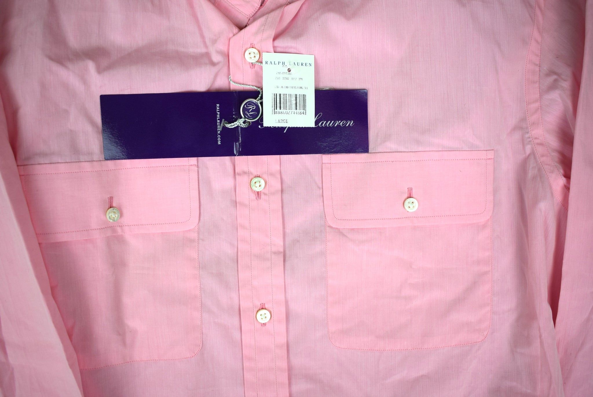 Ralph Lauren Purple Label Italian Pink Cotton Spread Collar Dress Shi Ralph Lauren Purple Label Italian Pink Cotton Spread Collar Dress Shi