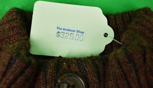 The Andover Shop Royal Alpaca Rust/ Char Pullover New w/ Tags! (SOLD)