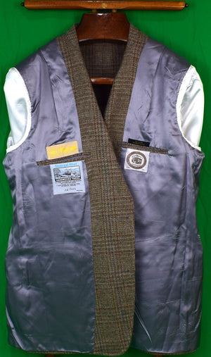 "J. Press Donegal Tweed Glen Plaid Sport Jacket" Sz 44R (SOLD)