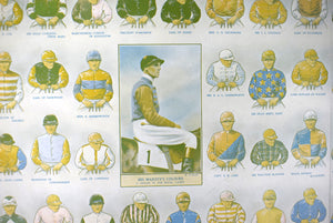 The Racing Colours Of Some Leading Owners On The Turf