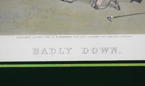 Badly Down Painted By T.N.H. Walsh Published August 1 1890