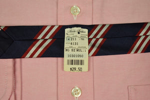 Brooks Brothers Navy Repp Stripe Tie (DEADSTOCK w/ BB $29.50 Tag!)