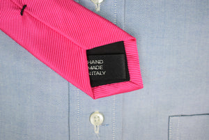 "Ralph Lauren Black Label Hot Pink Italian Silk Tie" (New w RL Tag) (SOLD)