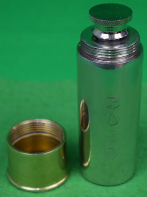 "Purdey Cartridge Flask In Steel w/ Gift Box"