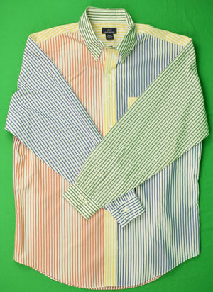 "Brooks Brothers 346 B/D 'Fun' Stripe Shirt" Sz L (SOLD)