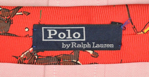 Polo Ralph Lauren Polo Player Red Silk Tie