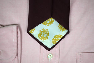 Chipp Hand Painted Poly/ Silk Signal Flag Burg Tie (Deadstock in Chipp Box)
