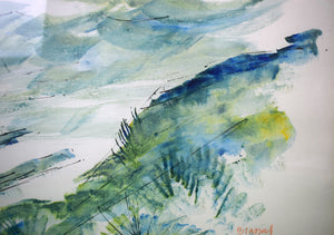 "Bermuda Cove" Watercolour By Alfred Birdsey (1912- 1996) (SOLD)