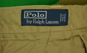 "Polo Ralph Lauren Wide Wale Tan Corduroy Embroidered Game Bird Pants" Sz 36L (New w/ RL Tag!)