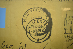 "Peter Gee c1963 Postmarked Envelope"