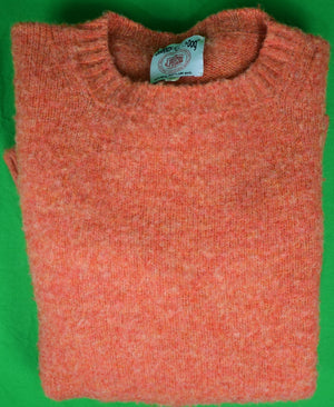 "J. Press Shaggy Dog Coral Shetland Crewneck Sweater" Sz M