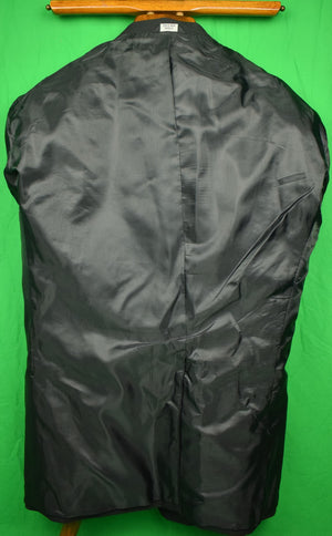 "The "21" Club Sommelier's Black Jacket/ Uniform w/ Jockey Logo Blazer Badge" Sz: 42R