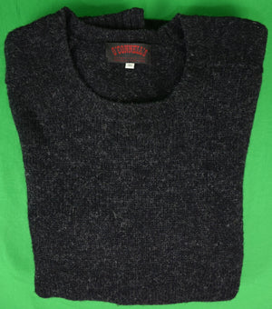 "O'Connell's Charcoal Grey Scottish Shetland Wool Crewneck Sweater" Sz 46 (SOLD)